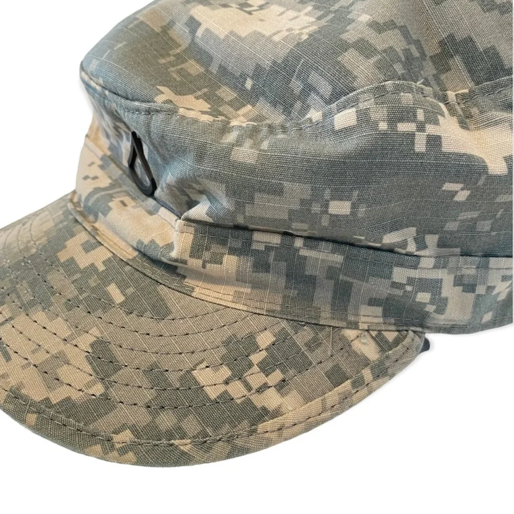 US Military Issue Army Digi Camouflage Cap Hat 7 3/8